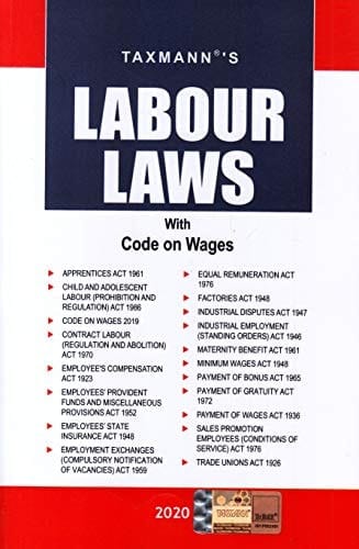 Taxmann's Labour Laws With Code on Wages (2020 Edition)
