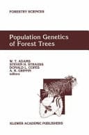 Population Genetics of Forest Trees Proceedings of the International Symposium on Population Genetics of Forest Trees Corvallis, Oregon, U.S.A., July 31-August 2,1990
