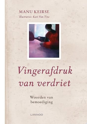 Vingerafdruk van verdriet Woorden van bemoediging