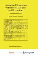 International Symposium on History of Machines and Mechanisms Proceedings HMM2004