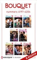Bouquet e-bundel nummers 4197 - 4204 In de armen van de kroonprins / De wraak van de Spaanse magnaat / Verboden kus van de Griek / Hartstocht in Arrantino / De geheime erfgenaam van de Italiaan / Verleidelijk en verboden 8-in-1