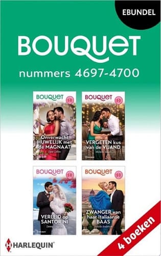 Bouquet e-bundel nummers 4697 - 4700 4-in-1