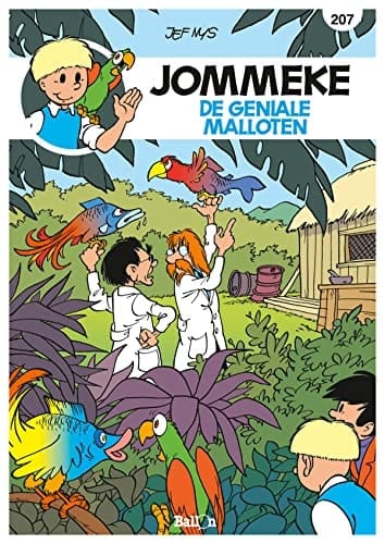 Jommeke Strip T207 de Geniale Mallotten 207