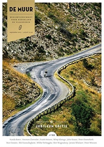 De Muur 50 jubileumeditie wielertijdschrift voor Nederland en Vlaanderen