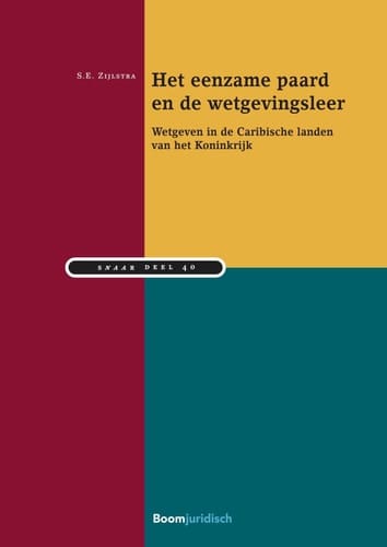 Het eenzame paard en de wetgevingsleer wetgeven in de Caribische landen van het Koninkrijk
