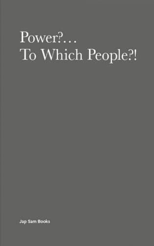 Power?-- To which People?!