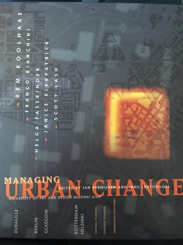 Managing Urban Change