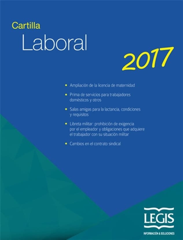 Cartilla laboral Legis 2012