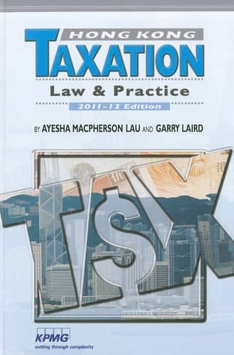 Hong Kong Taxation Law and Practice