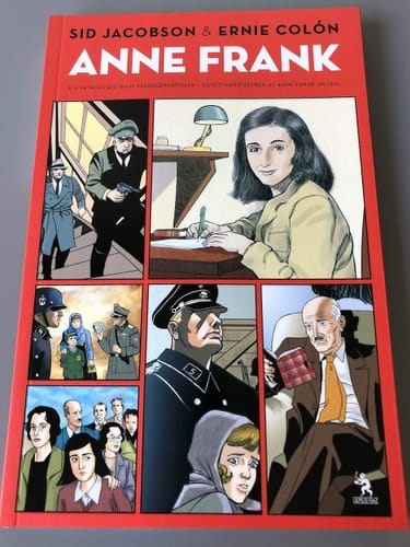 Anne Frank a hivatalos életrajz képregényátirata - együttműködésben az Anne Frank-házzal