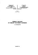 Period changes in bright southern Cepheids