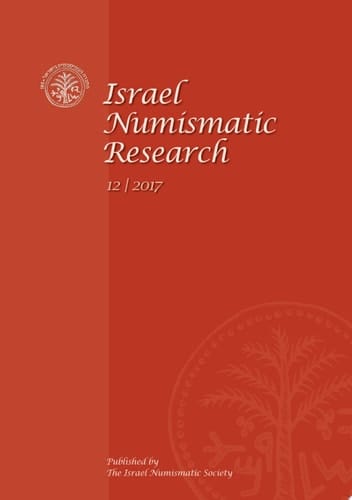 Israel Numismatic Research Volume 12 2017