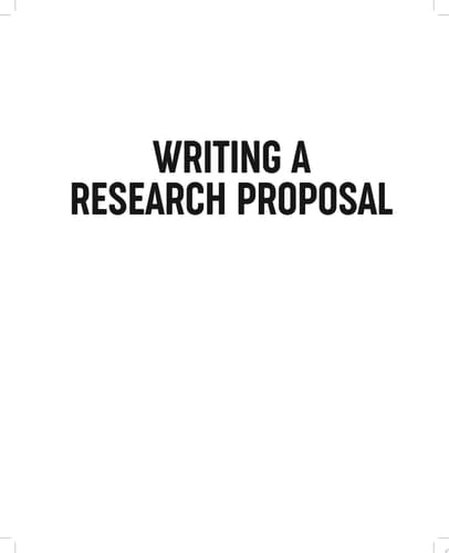 Writing A Research Proposal (UTeM Press)