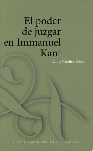El poder de juzgar en Immanuel Kant
