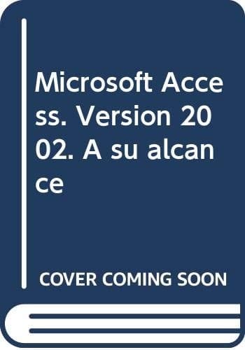 Access 2002 a su alcance