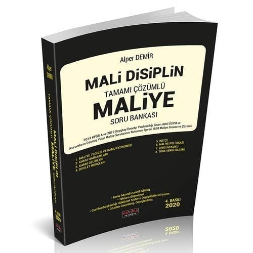 Mali Disiplin Tamamı Çözümlü Maliye Soru Bankası