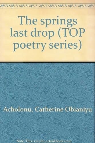 The spring's last drop (TOP series. Poetry)