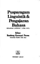 Pusparagam linguistik & pengajaran bahasa: Kenangan lustrum V Atma Jaya