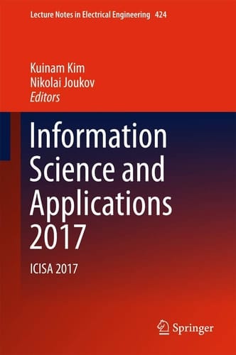 Information Science and Applications 2017 ICISA 2017