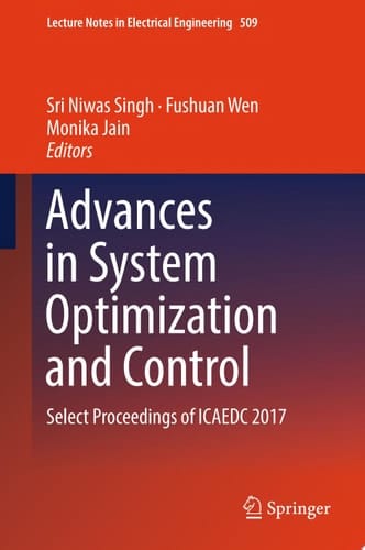 Advances in System Optimization and Control
