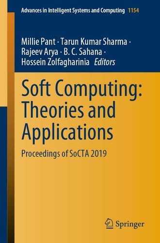 Soft Computing: Theories and Applications Proceedings of SoCTA 2019