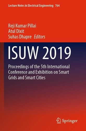 ISUW 2019 Proceedings of the 5th International Conference and Exhibition on Smart Grids and Smart Cities