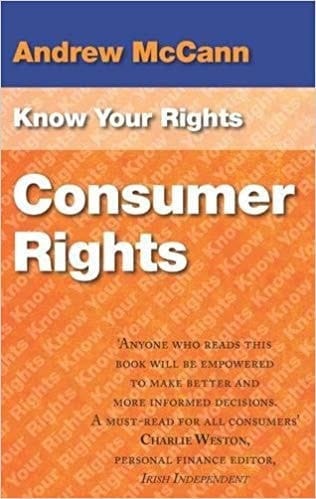 Your Rights As a Consumer