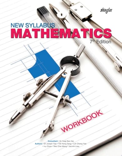 New Syllabus Mathematics Workbook 1 7th Edition