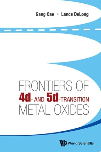Frontiers Of 4d- And 5d-transition Metal Oxides