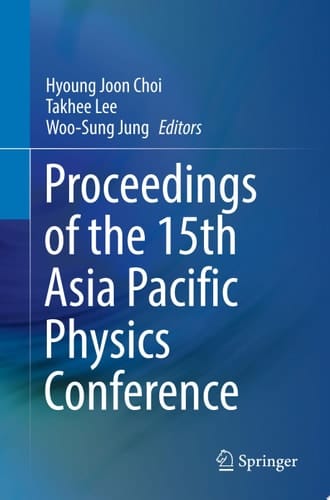 Proceedings of the 15th Asia Pacific Physics Conference