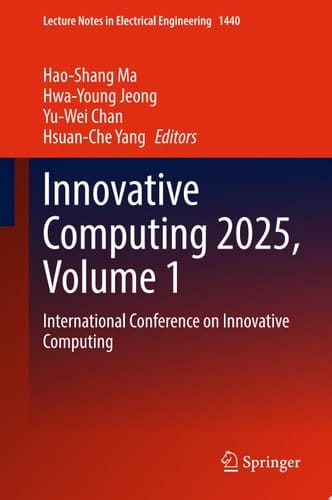 Innovative Computing 2025, Volume 1