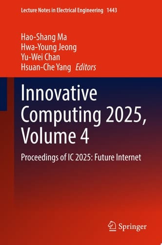 Innovative Computing 2025, Volume 4