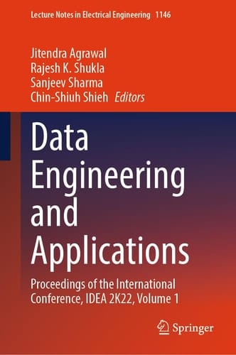 Data Engineering and Applications Proceedings of the International Conference, IDEA 2K22, Volume 1