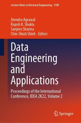 Data Engineering and Applications Proceedings of the International Conference, IDEA 2K22, Volume 2