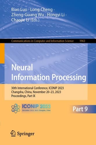 Neural Information Processing 30th International Conference, ICONIP 2023, Changsha, China, November 20–23, 2023, Proceedings, Part IX