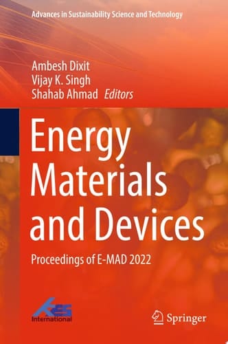 Energy Materials and Devices Proceedings of E-MAD 2022