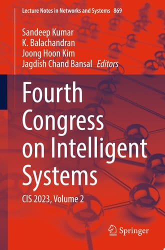 Fourth Congress on Intelligent Systems CIS 2023, Volume 2