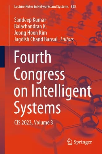 Fourth Congress on Intelligent Systems CIS 2023, Volume 3