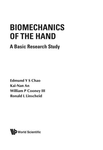 Biomechanics of the Hand A Basic Research Study