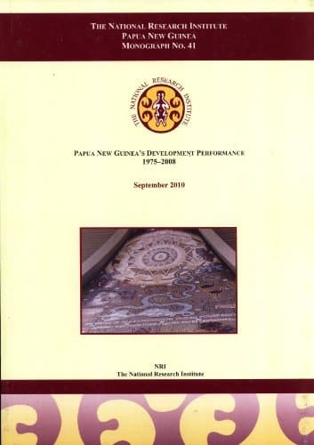 Papua New Guinea's Development Performance 1975 - 2008
