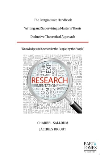 The Postgraduate Handbook, Writing and Supervising a Master's Thesis Deductive Theoretical Approach