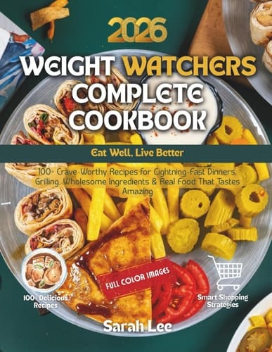 Weight Watchers Complete Cookbook 2026: Eat Well, Live Better - 100+ Crave-Worthy Recipes for Lightning-Fast Dinners, Grilling, Wholesome Ingredients & Real Food That Tastes Amazing