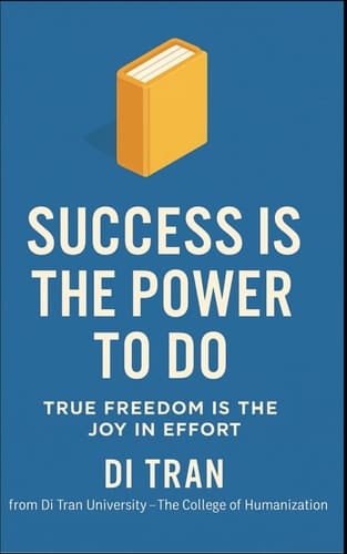 Success Is the Power to Do True Freedom Is the Joy in Effort