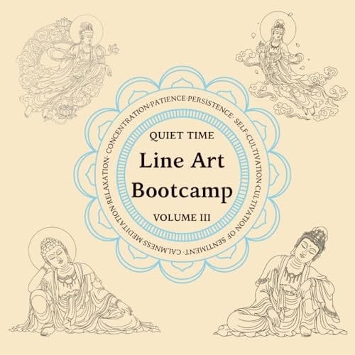 QUITE TIME:Line Art Bootcamp (Quiet Time:Line Drawing Bootcamp)