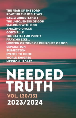 Needed Truth 2023/2024