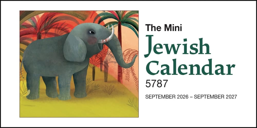 Mini Jewish Calendar 5787: 2026-2027