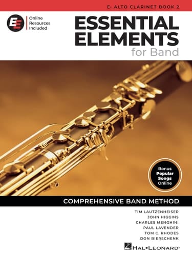 Essential Elements for Band - Eb Alto Clarinet Book 2 with Eei