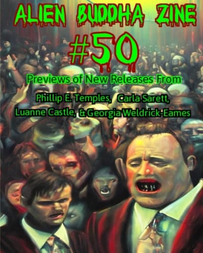 Alien Buddha Zine #50: black and white print