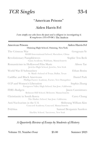 TCR Singles 33-4 American Prisons