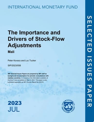 The Importance and Drivers of Stock-Flow Adjustments in Mali